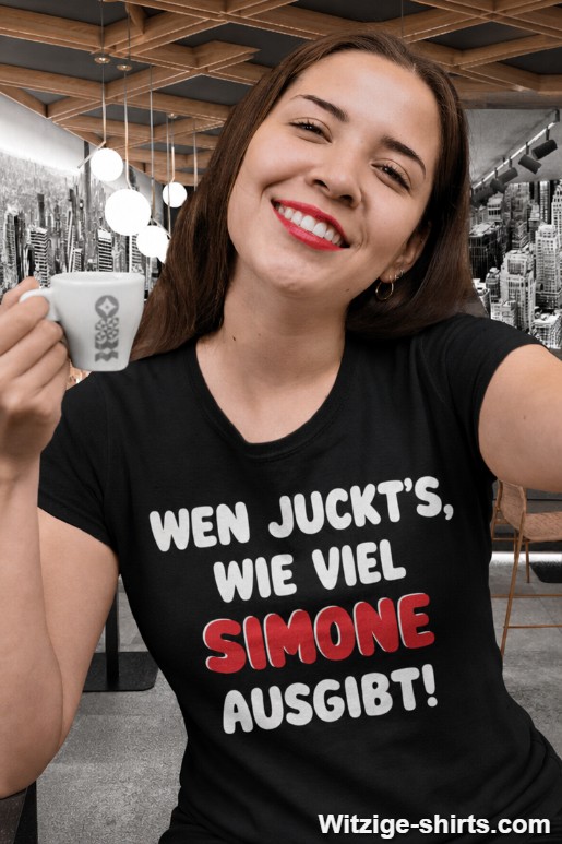 Lustiges T-Shirt Wen juckts wie viel ausgibt mit beliebigem Namen