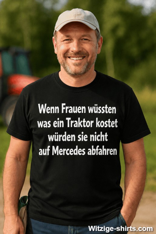 Lustiges T-Shirt Wenn Frauen Traktorpreise wüssten