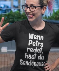 Lustiges T-Shirt wenn ich rede mit beliebigem Namen