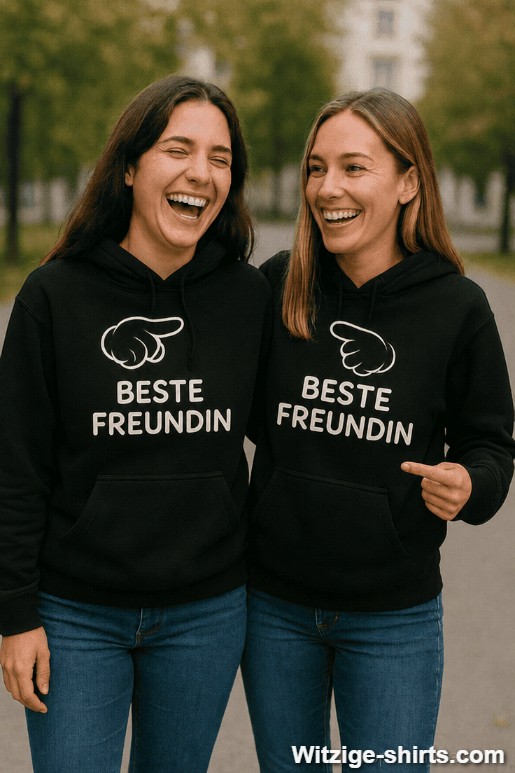 Pärchen-Hoodies Beste Freundin