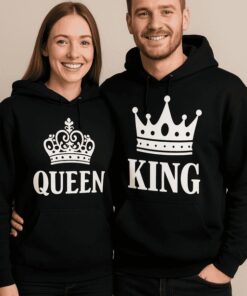 Pärchen-Hoodies King Queen