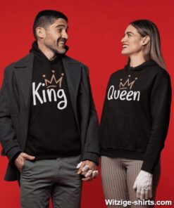 Pärchen-Hoodies King Queen