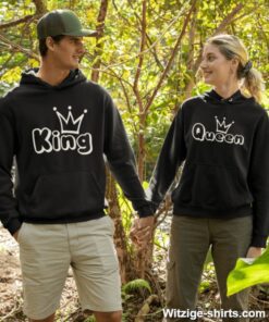 Pärchen-Hoodies King Queen