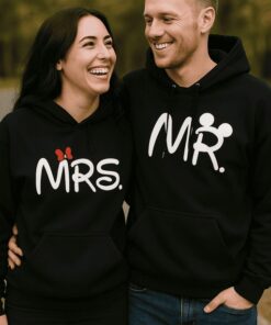 Pärchen-Hoodies Mr Mrs