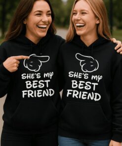 Pärchen-Hoodies She's my best friend