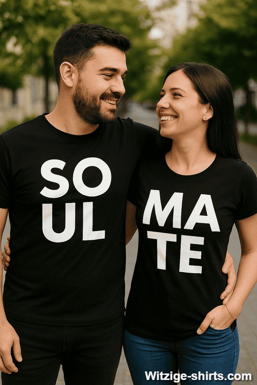 Pärchen-T-Shirts Soul Mate