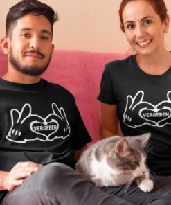 Pärchen-T-Shirts Vergeben