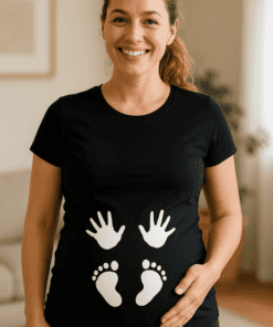 Schwangerschafts T-Shirt Händchen und Füßchen