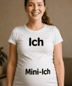 Schwangerschafts T-Shirt Ich und Mini Ich