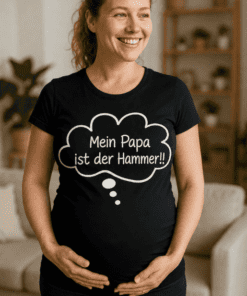 Schwangerschafts T-Shirt Mein Papa ist der Hammer